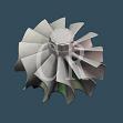 Superalloy turbine blade silicasol casting